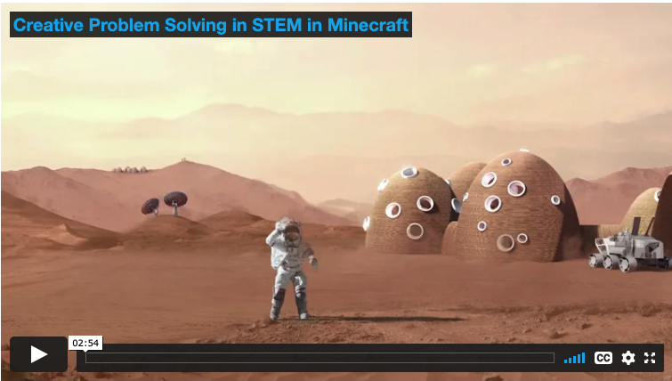 Creative Problem Solving in STEM in Minecraft