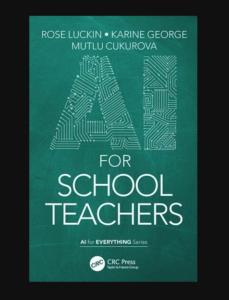 Green book cover: AI for School Teachers